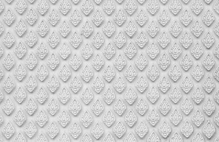 Thai ornament texture の写真素材