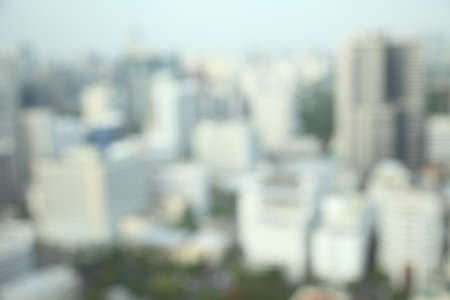 Buildings blur background,bangkok cityscapeの写真素材