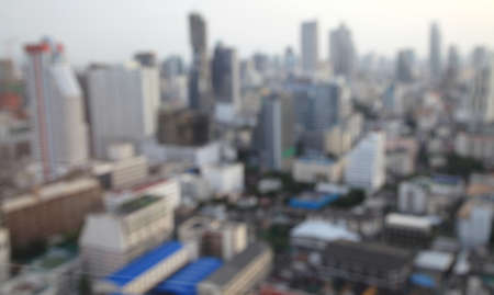 Buildings blur background,bangkok cityscape の写真素材