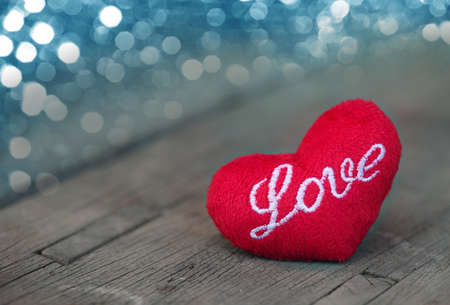 Heart of love in Valentineの写真素材