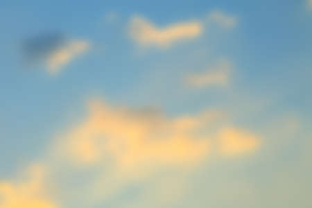 Blur blue sky clouds,Blue sky with clouds.の写真素材