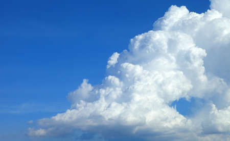 Blue sky clouds,Blue sky with clouds.の写真素材