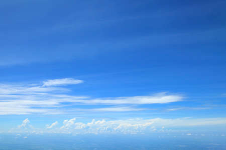 blue sky clouds,Blue sky with clouds.の写真素材