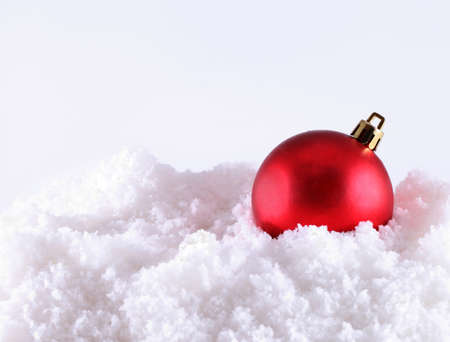 Christmas decoration on abstract backgroundの写真素材