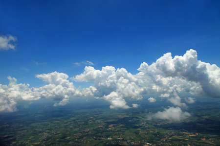 blue sky clouds,Blue sky with clouds.