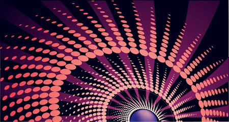 Twirl on a purple backgroundのイラスト素材