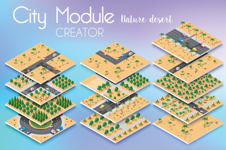 City module creatorのイラスト素材