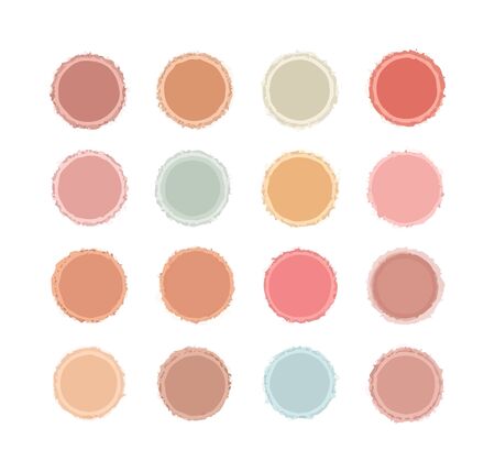 Covers Icons pastel girly theme for web storesのイラスト素材