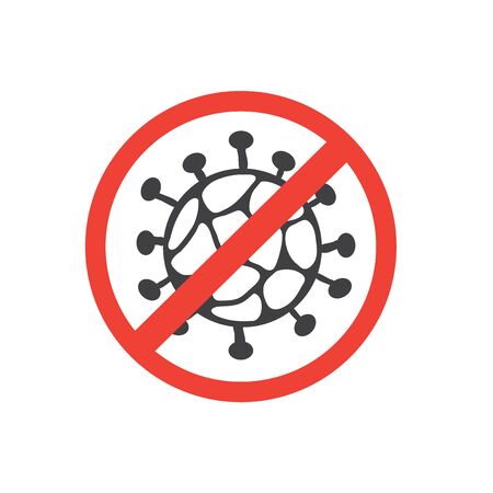 Virus epidemic molecule illustration for creativeのイラスト素材