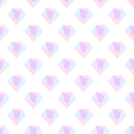 Diamond Seamless crystal abstract gemstone pattern trendy