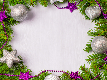 christmas frameの写真素材