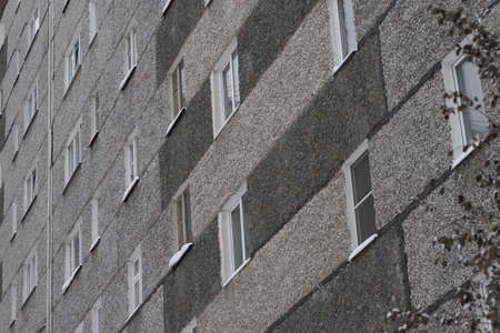 a house wall city background