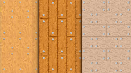 Wood texture background. Set texture of a tree. Cartoon background for game elements isolatedのイラスト素材
