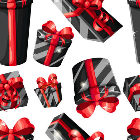 Black Friday sale inscription design template. Black Friday banner. Vector illustration Sale Poster with Shiny Balloons Square Frame Web site page and mobile app designのイラスト素材