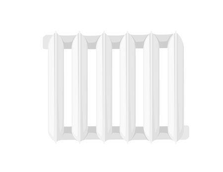 Heating battery vector illustration isolated on white background.のイラスト素材