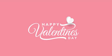 Valentine balloon paper artのイラスト素材