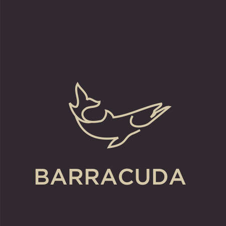 BARRACUDA logo icon designs vectorのイラスト素材
