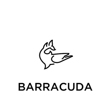 BARRACUDA vector iconのイラスト素材