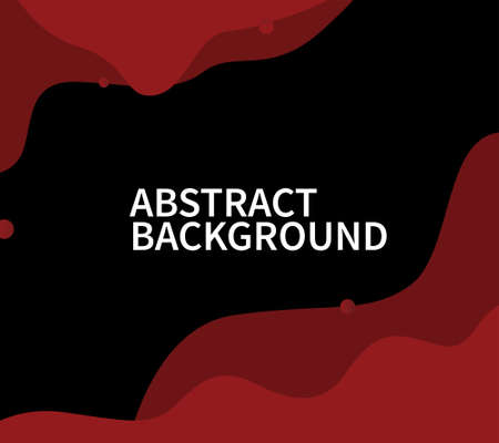 Abstract background black and red. Dynamic shape colorfullのイラスト素材