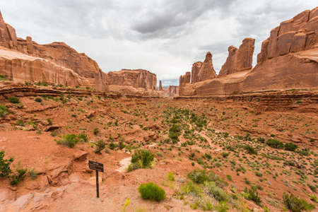 Arches National Park Panoramaの写真素材