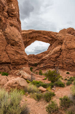 Arches National Parkの写真素材