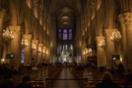 Abstract Blurry Background : City life Paris Franceの写真素材