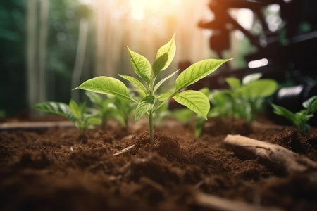 Eco-friendly practices, such as organic farming, promoting sustainability and environmental consciousness. Generative Aiの素材