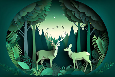 Save the world with ecology and environment conservation. Vector illustration. Generative Aiの素材