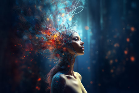 A Muse clinic, cutting edge experimental treatments with psychedelics and neurotechnology to alter perceptions, enhance creativity and reimagine problems in innovative ways. Generative AIの素材