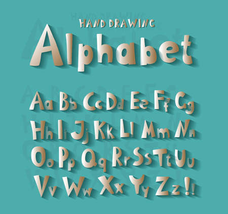 alphabetのイラスト素材