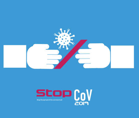 Coronavirus CoV 2019, SARS-Covid-2. Infographics, image illustration. Stop the spread of the...
