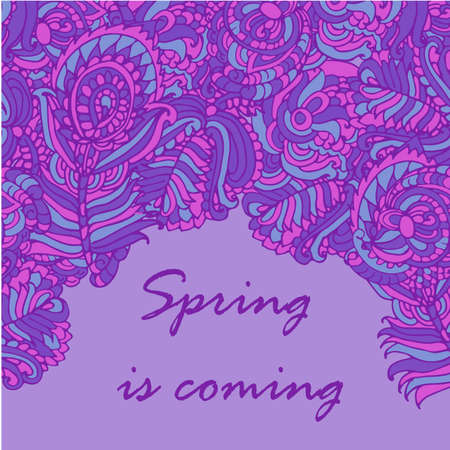 background pattern of ornament with peacock feathers illustrationのイラスト素材