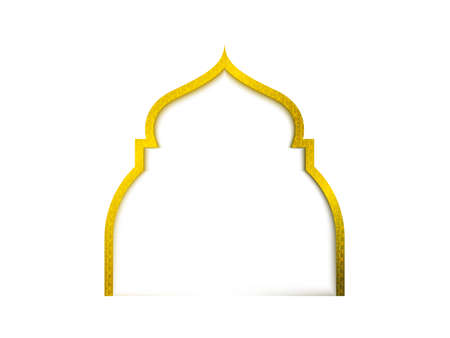 Vector ornaments for ramadan. Islamic decorative objects.のイラスト素材