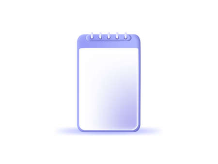Copywriting, writing icon. Document concept. 3d vector illustration.のイラスト素材