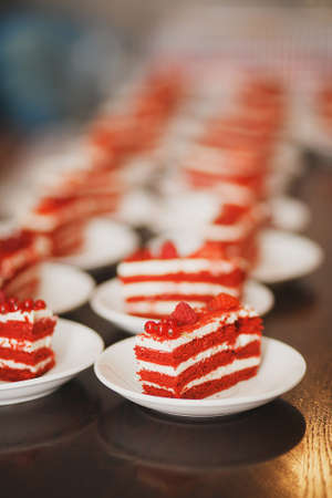 pieces of cakeの写真素材
