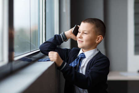 Small businessmen work in the office on their projectsの写真素材