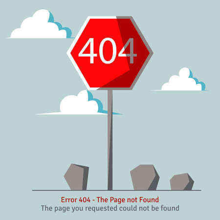 404 error icon.のイラスト素材