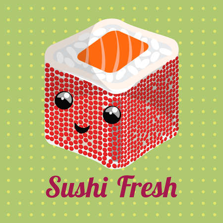 Sushi icon.のイラスト素材