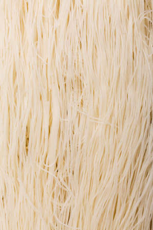 A bunch of rice noodles. Close-up.の写真素材