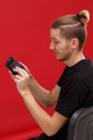 Fellow, inserts into the charger into a smartphone.