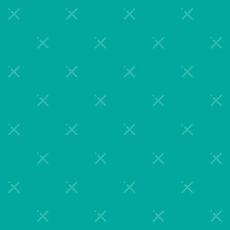 A cyan vector pattern made with x sign.のイラスト素材