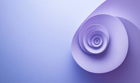 Blue and purple background with a 3D spiral shape, minimalistic style, high resolution, large empty space for text. --ar 5:3 --v 6.1 Job ID: 0cd09a9c-74c5-4d9f-a70f-f9adc11b98f0の素材