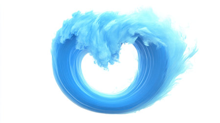 Blue wave logo, vector graphics, white background, no shadows, no gradient color, 3D rendering style, high resolution, high quality, high detail, professional photography, professional lighting, professional post-processing --chaos 30 --ar 16:9 --v 6.1 Job ID: 603a884a-670a-48cb-a112-44fa32a572c0の素材