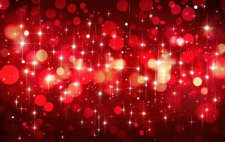 Red background with bokeh lights, vector illustration, abstract red gradient background, red background with blurred light spots and stars, flat design, high resolution, high quality, red color scheme, red color, red gradient background, vector graphics, red gradient. --ar 8:5 --v 6.1 Job ID: 63d9371c-bc0c-404b-adda-f1e760ed6f16の素材