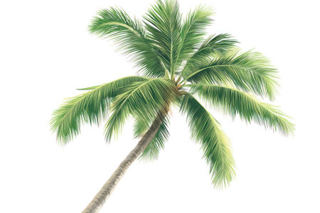 Palm tree, vector illustration on a white background, no shadows or gradients, vector art, simple, cute, adorable, cartoon style, flat design, highly detailed, high resolution, high quality, high definition, high detail, professional photograph, hyperrealistic --ar 3:2 --v 6.1 Job ID: c69a15f5-cbda-4ef7-af6e-f55792915e64の素材