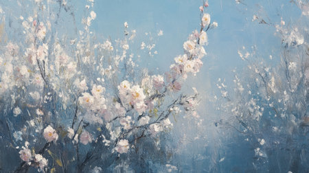 Wallpaper with a textured teal background and pink flowers, in the style of Daria Endresen. --chaos 30 --ar 16:9 --v 6.1 Job ID: 8b8cc35d-a568-44ea-8703-73a6e19bf31aの素材