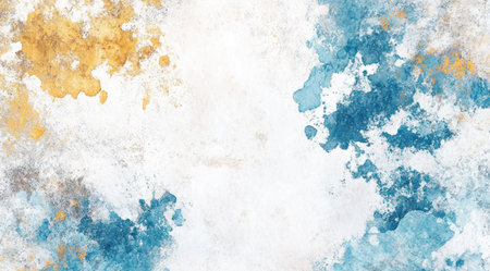 White background with a rust and peeling paint texture. The white wall has rough, distressed edges and features visible rusty spots of blue or yellow color that add an industrial touch to the design. This abstract background is ideal for creating unique graphic elements in your designs. The aged metal surface has a detailed rust effect for decoration and backgrounds. --ar 9:5 --v 6.1 Job ID: a1358033-0236-4c22-85ec-d63c96cdbeb7の素材