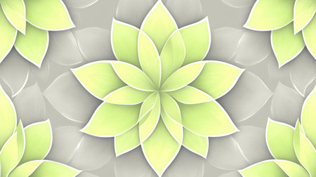 A seamless pattern with carved concrete, reminiscent of Klausen, their surfaces adorned in soft lime and grey hues. The design incorporates misty gray and sunflower yellow, using a digital printing technique. --chaos 30 --ar 16:9 --v 6.1 Job ID: eb3e75d4-6c06-4489-872a-b76c3e5932afの素材