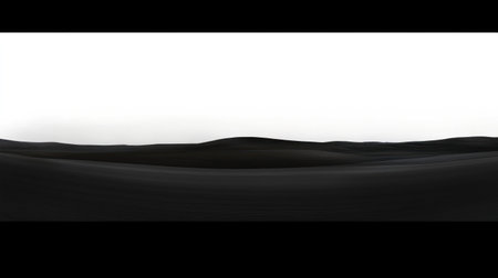 A panoramic view of the Black Forest mountains, featuring layers and silhouettes against a pale sky. The silhouette lines add depth to the scene, creating an atmospheric effect with subtle shades in the landscape. This image captures the grandeur of the mountainous terrain, offering a sense of scale within the frame. Captured using a Sony Alpha A7R IV camera with high-resolution Pro Photo RGB. --chaos 30 --ar 16:9 --v 6.1 Job ID: 6e32c067-08f8-4c5b-93fd-d7579cf22c66の素材