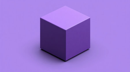Purple cube, isometric rendering, simple background, purple color theme, 3D render, in the style of Cinema 4D, in the style of Blender, in the style of Redshift --chaos 30 --ar 16:9 --v 6.1 Job ID: 67ba6873-edc7-4331-ba0b-3dcddfd87b5dの素材